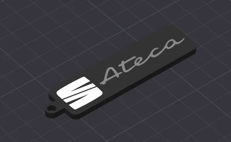 Seat Ateca keychain