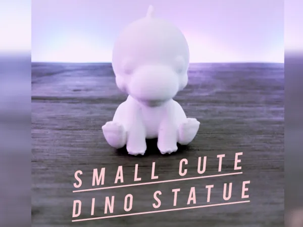 Petite statuette de dinosaure