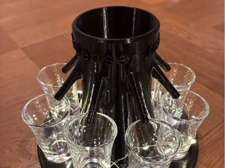 Shot Dispenser - 8 auf einen Streich