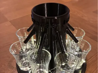 Shot Dispenser - 8 auf einen Streich