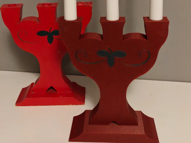 Old traditional candle holder - Replica