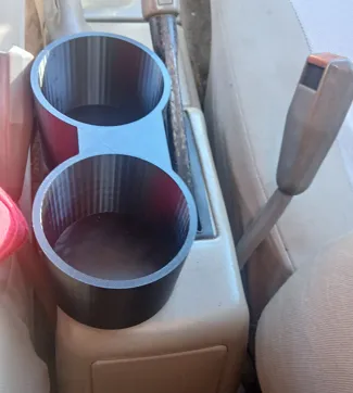 Subaru Brat cupholder