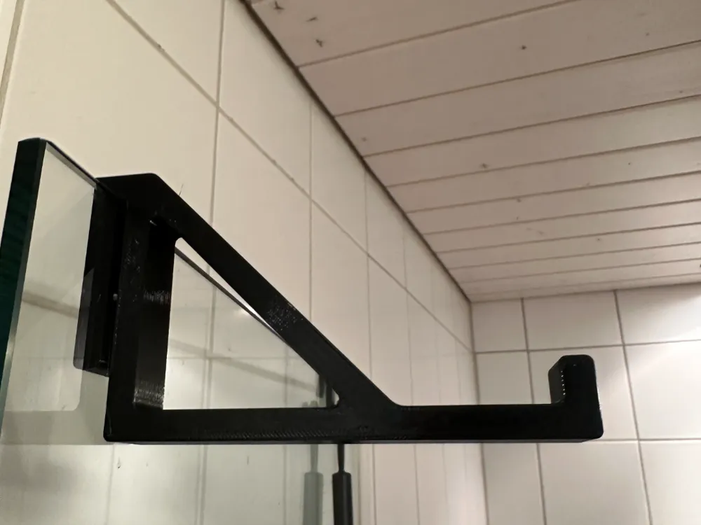 Shower Hook 8mm Glass by Synergyx26 MakerWorld