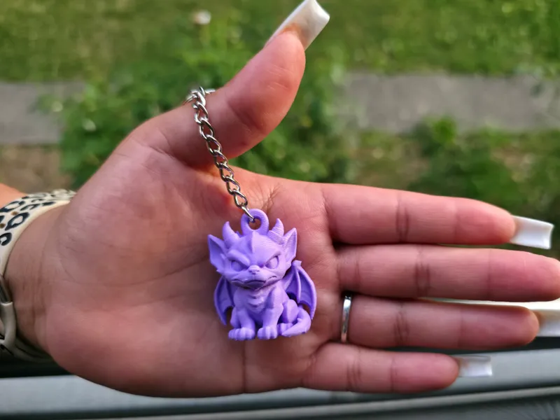 Little Gargoyle Keychain