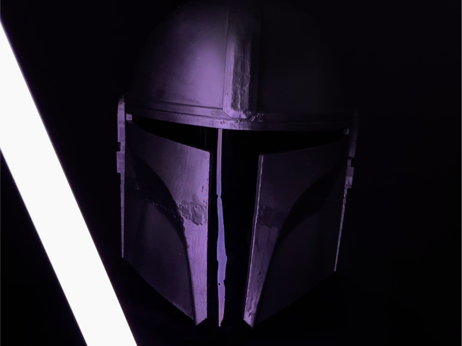 The Mandalorian Helmet for A1 Mini / Cosplay 