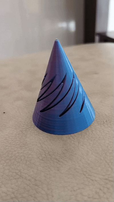Passthrough fidget cone (ONLY 20 GRAMS)