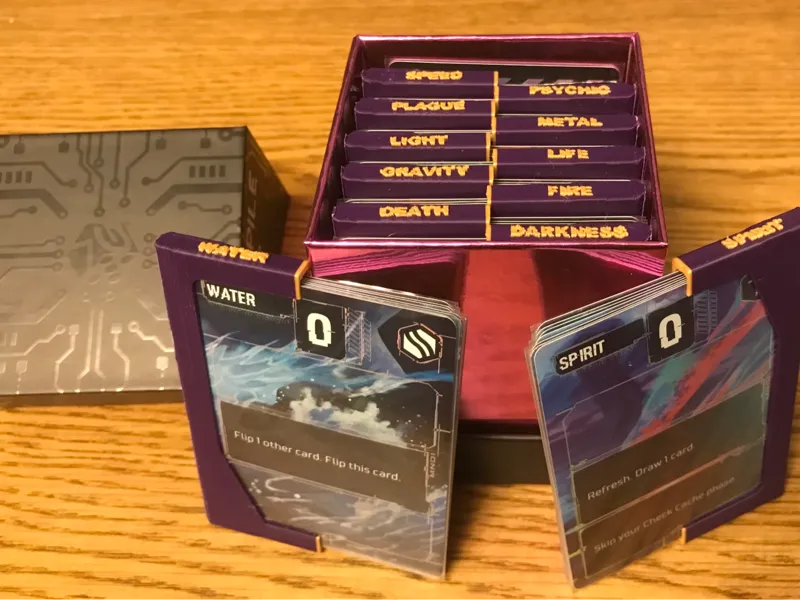 Compile Main 1 Organizer Sleeved Cards Labels