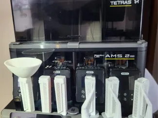AMS 2 Pro EIBOS Tetras Desiccant Containers+Funnel