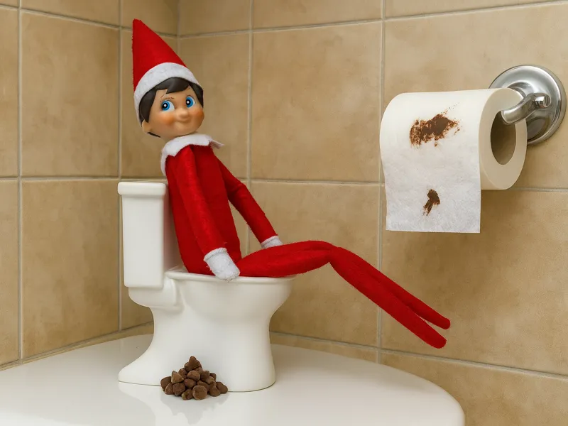 An Elf Sized Toilet