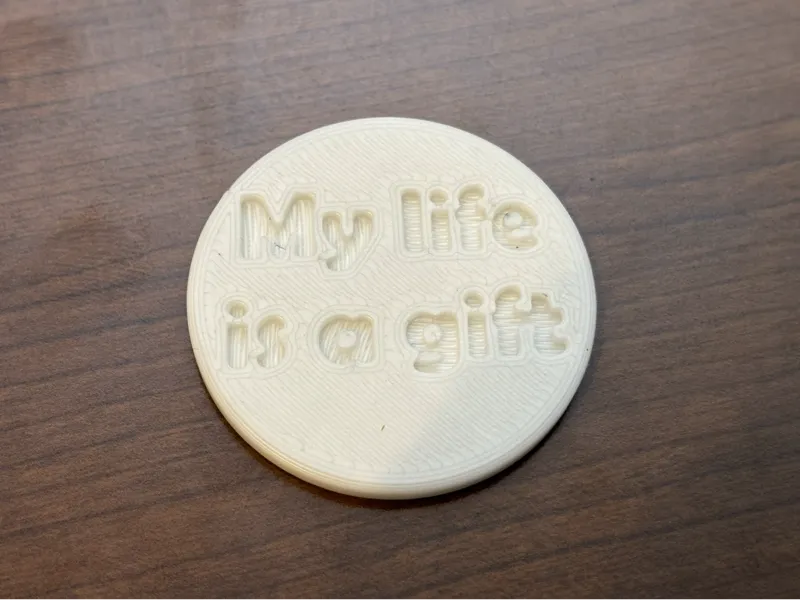 Jesus - My life is a gift - Coin