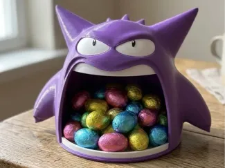Gengar Bowl / Pocket Tray – Multicolor