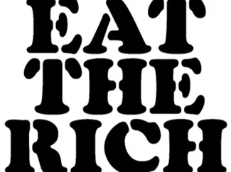 EAT THE RICH (Stencil)