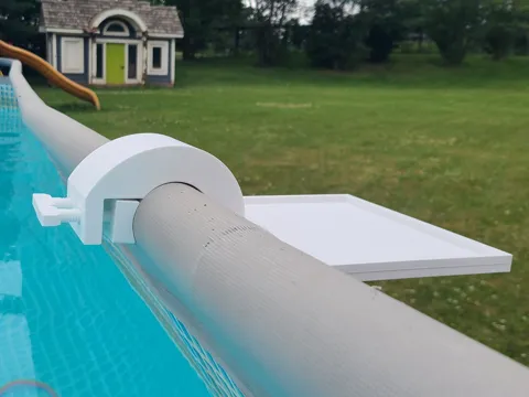 Clamp on Pool Tray view 3