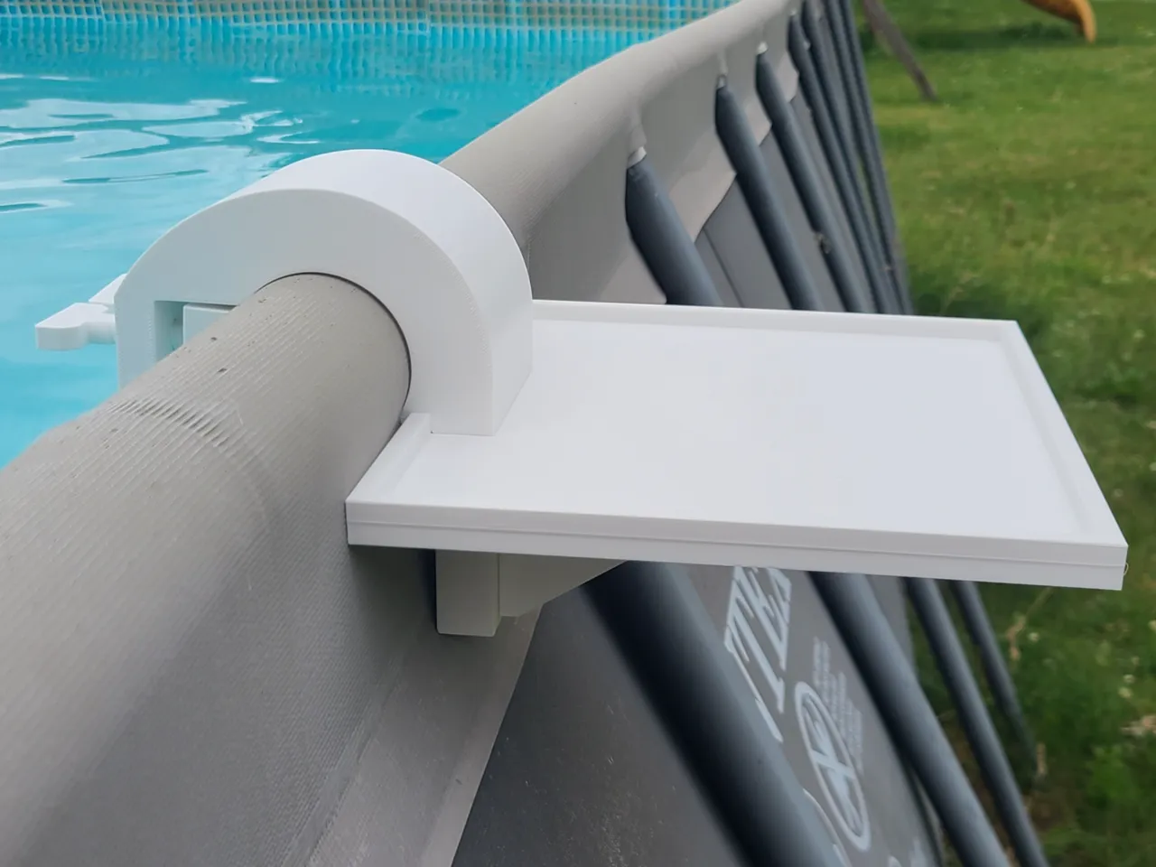 Clamp on Pool Tray view 2