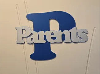 Panneau de porte Parents