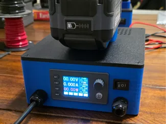 WLED Test Rig with Dig-Uno and SK150C PSU
