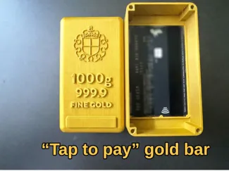 Tap to Pay - Gold bar