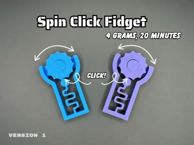 Spin-Click Fidget