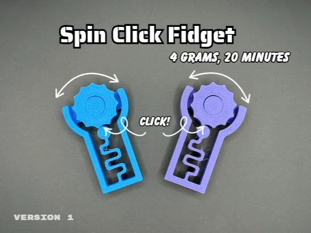 Spin-Click Fidget