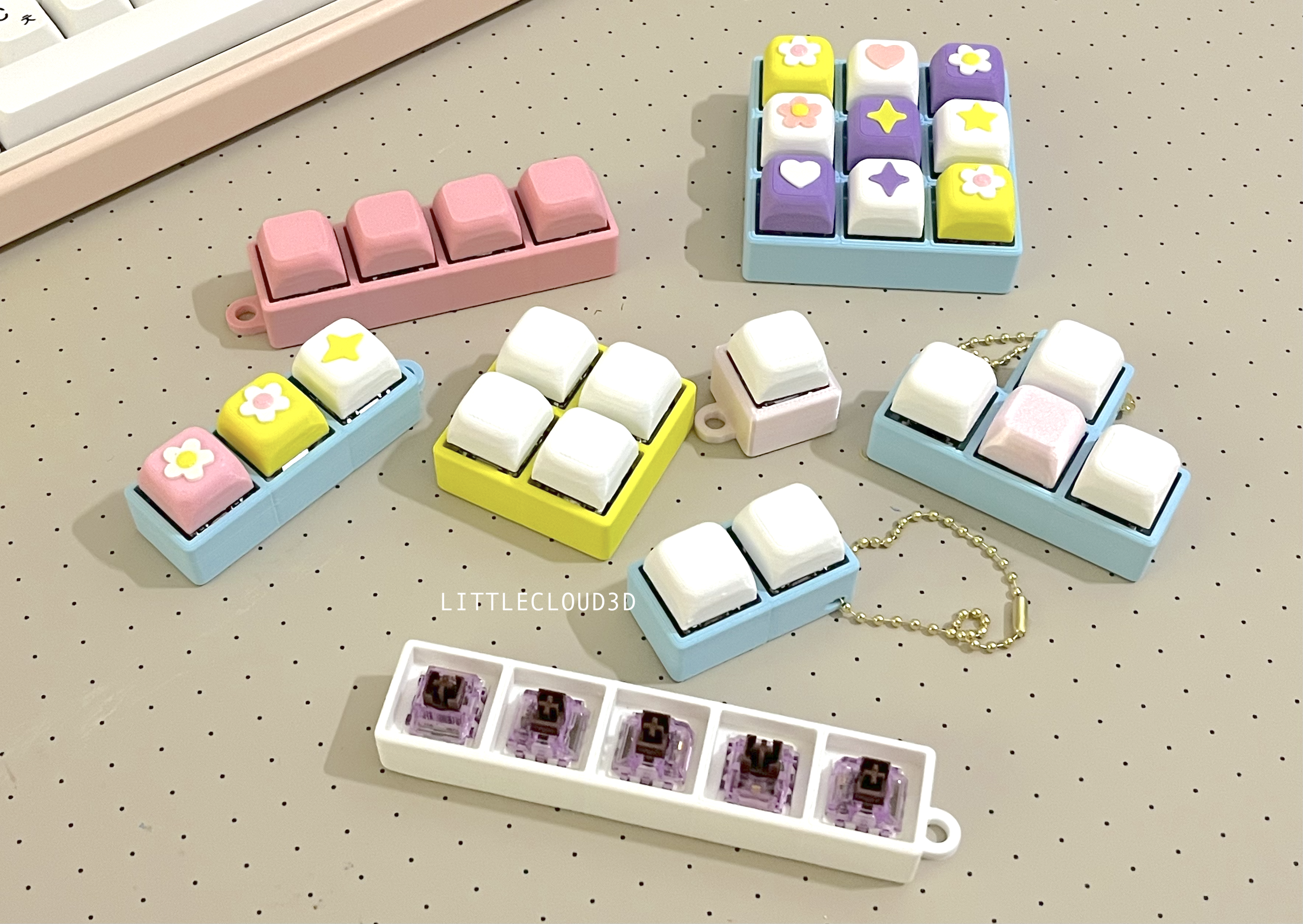 Miniatura 1 do modelo 3D Fidget Clicker • 12 combos • satisfying clicks