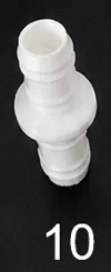 Tube-to-Tube connector Ø10 mm (Ø Internal diameter of tube to be connected)