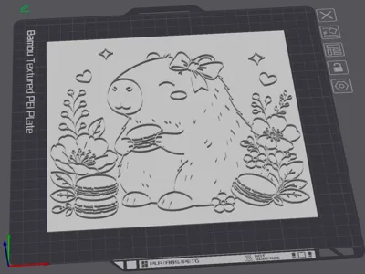 Capybara Stempel