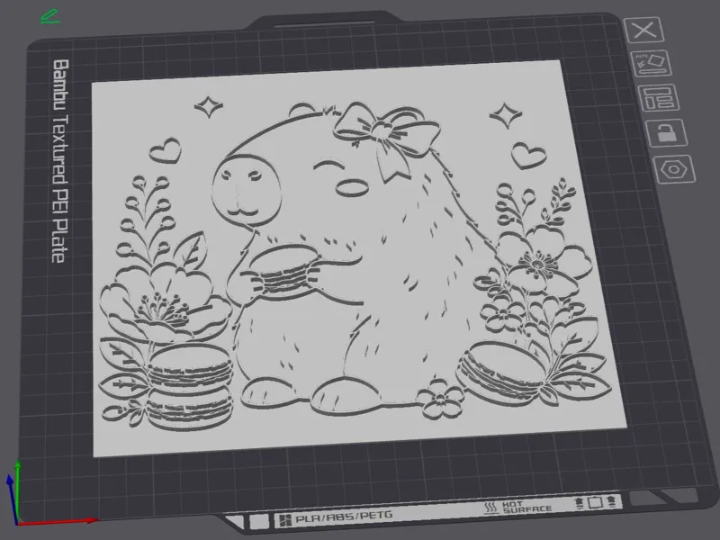 Capybara Stempel