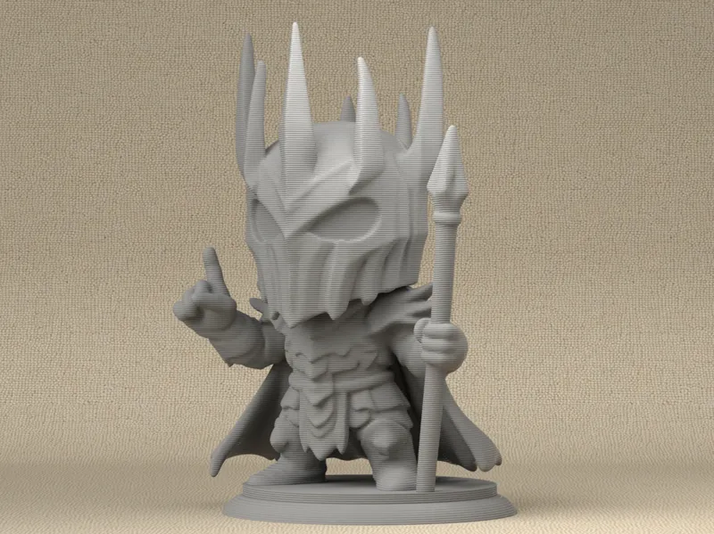 Sauron - Lord of The Rings Inspired Chibi Figure