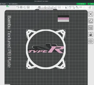 TYPE R PC FAN COVER