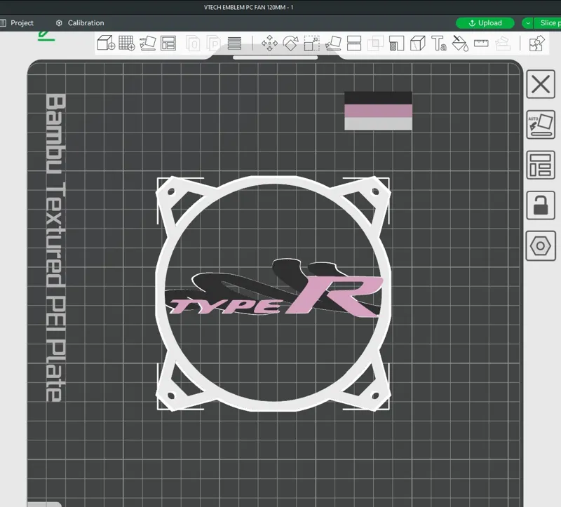 TYPE R PC FAN COVER