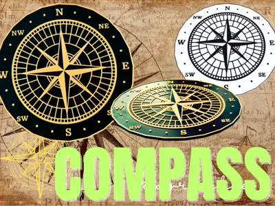 Compass Decoration