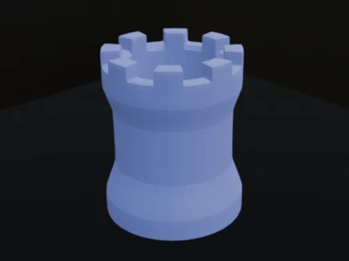 Simple Castle Planter/Pot