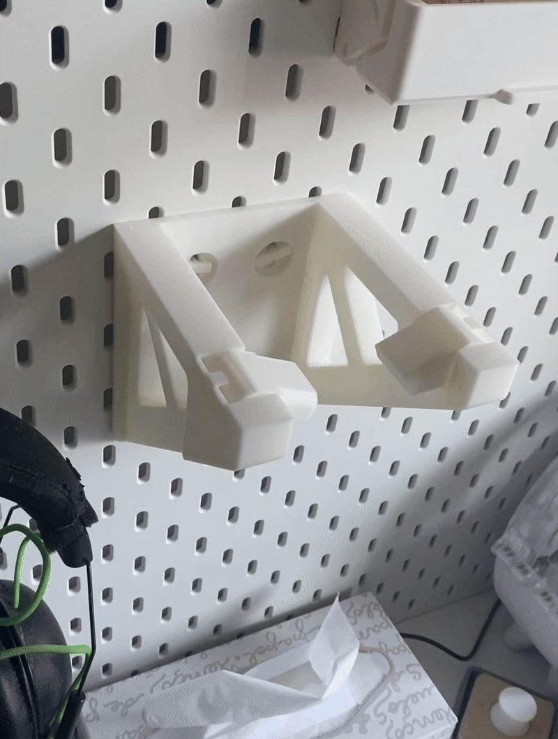 IKEA Skadis Spool Holder - Modular Design