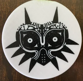 Majora's Mask Coaster - 2 Color
