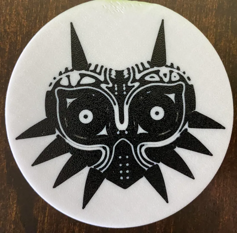 Majora's Mask Coaster - 2 Color