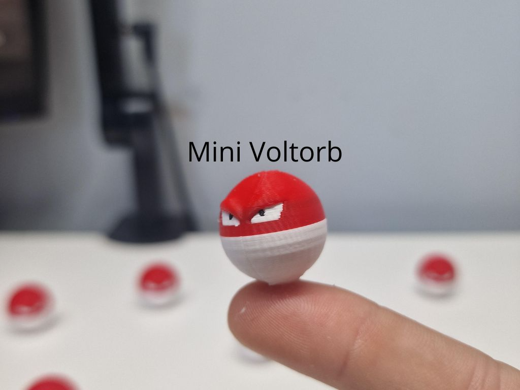 Miniatura 1 do modelo 3D Mini Voltorb Pokemon