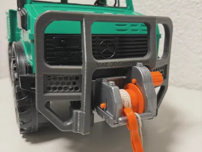 Bull bar for Bruder toy vehicles