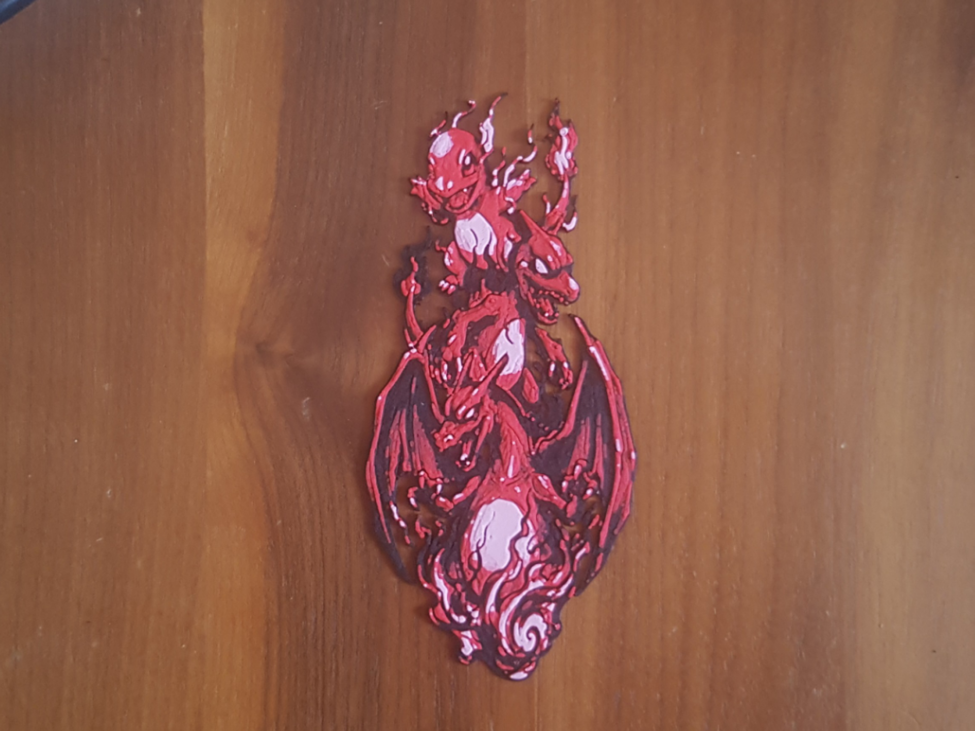 Pokemon Gen 1 Fire Bookmark