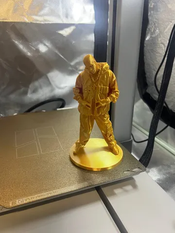 Figura decorativa: ali g in the house - action figure 3D model Print — vista de referencia 4