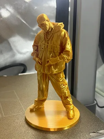 Figura decorativa: ali g in the house - action figure 3D model Print — vista de referencia 5