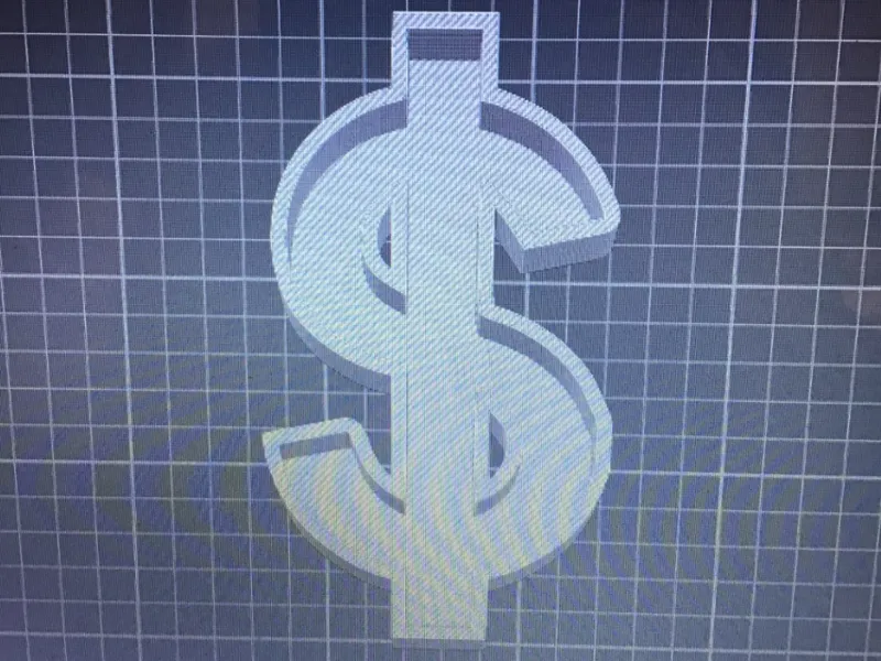 candy dish letters money symbol