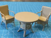 Chair 0.2mm nozzle, 0.08mm layer, 4 walls, 100% infill