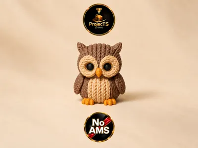 Knitted Owl