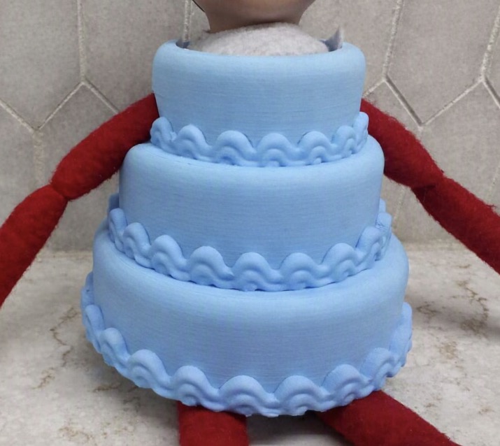 Birthday Cake Elf on the shelf Costume - 1