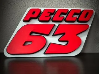 pecco bagnaia 63 logo