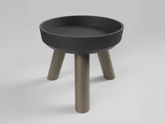 Raised cat feeder