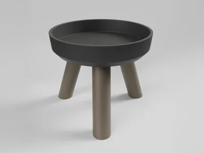Raised cat feeder
