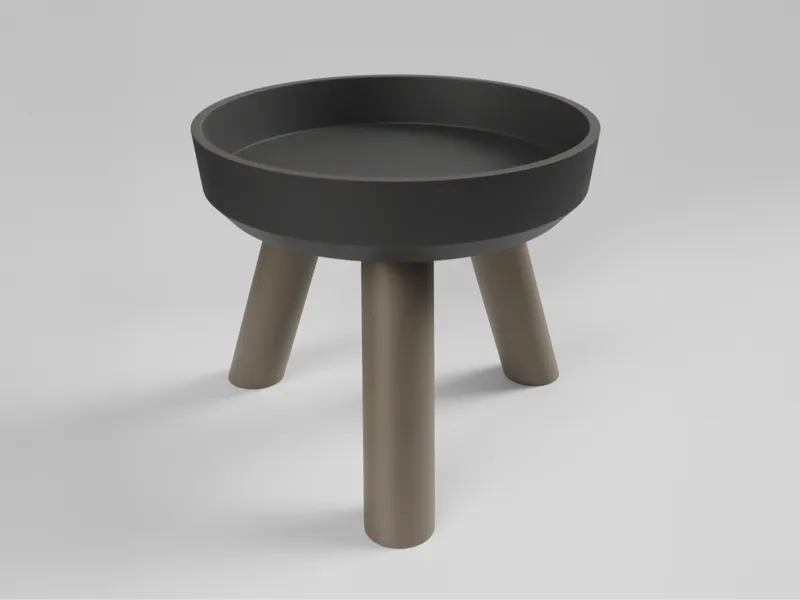 Raised cat feeder