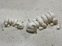 Chat et chaton endormis articulés — photo 1
