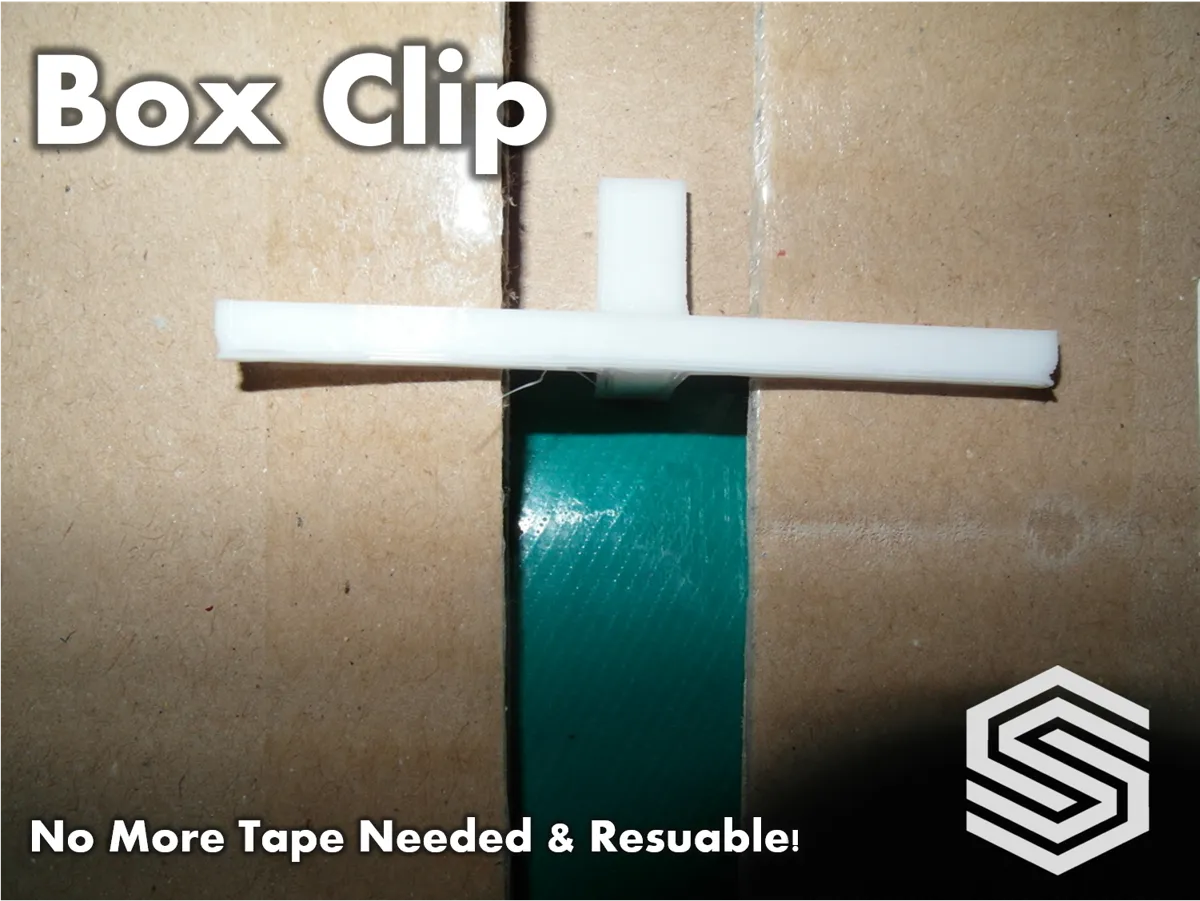 Box Clip / Resuable Carboard Box Clip by UniversalMaker MakerWorld ...